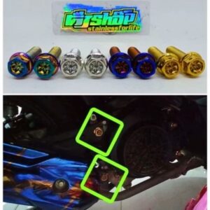 Set Baut Probolt Dudukan Knalpot 2 Kunci – Beat Scoopy Genio