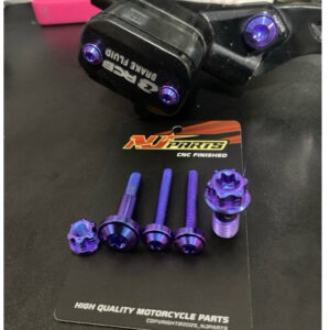 Set Baut Master Rem + Banjo Titanium – RCB Domino MOS
