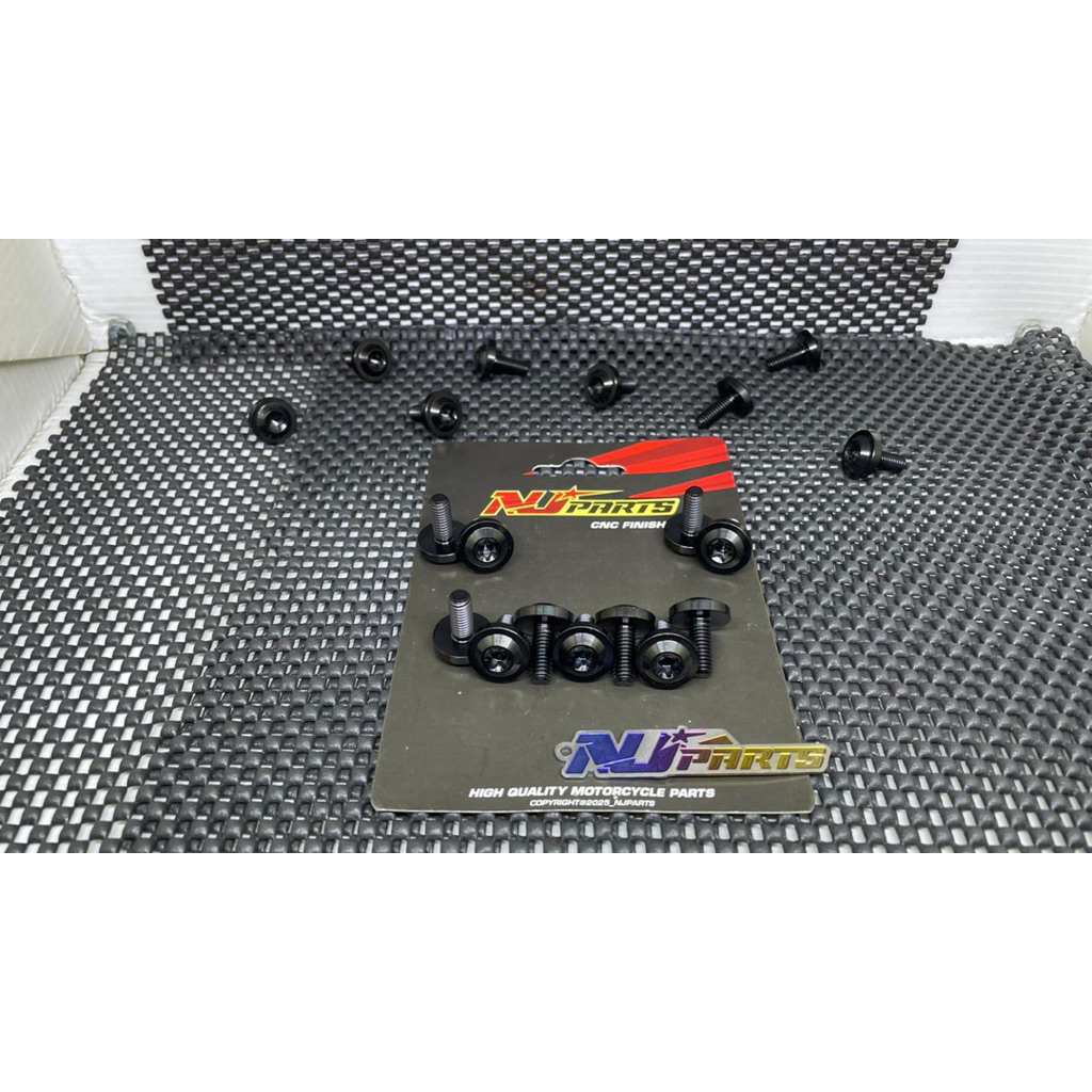 Baut Titanium M6x15 Bighead Black Series (1,5cm) - Image 4