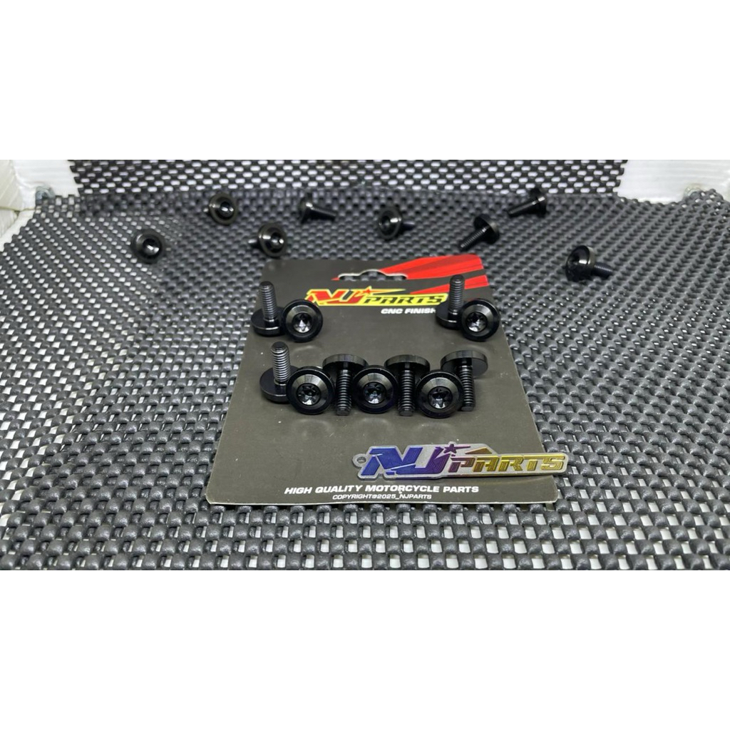 Baut Titanium M6x15 Bighead Black Series (1,5cm) - Image 2