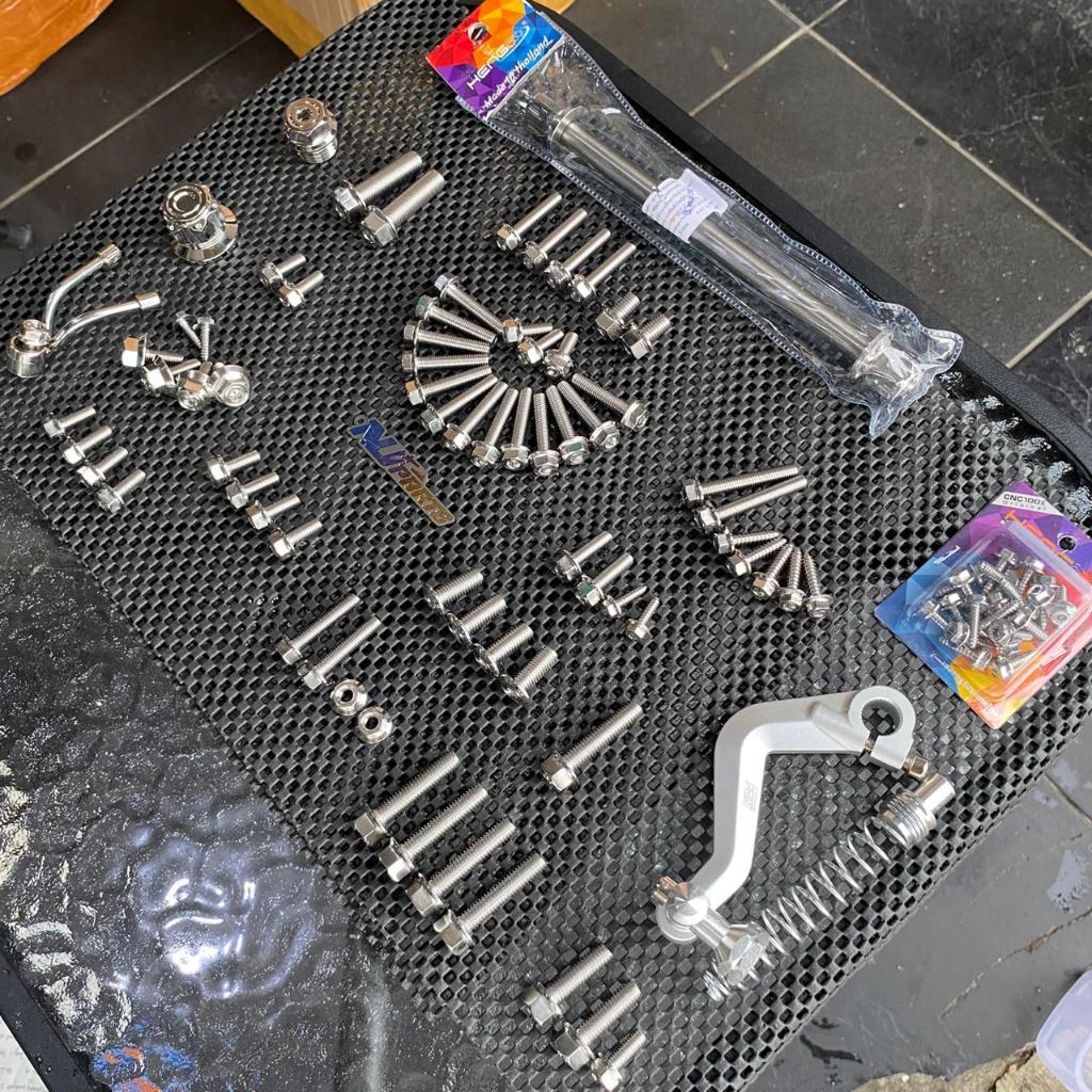 Paket Fullset Baut Stainless 2 Kunci – Beat Deluxe Gen 1 & 2 - Image 3