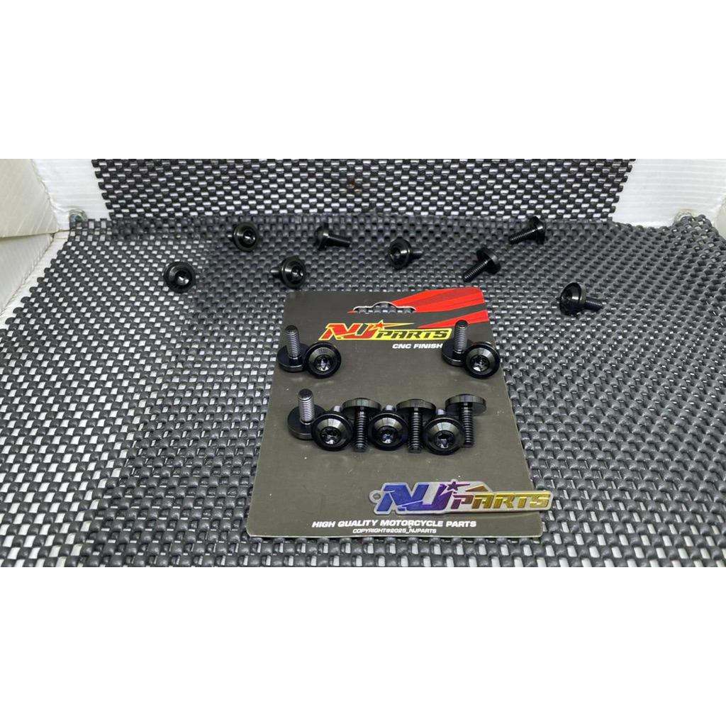 Baut Titanium M6x15 Bighead Black Series (1,5cm) - Image 6