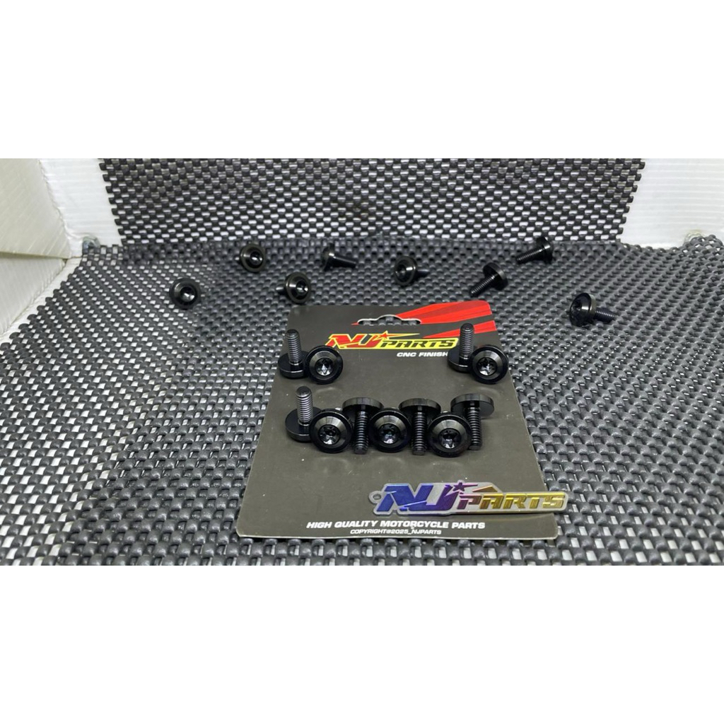 Baut Titanium M6x15 Bighead Black Series (1,5cm) - Image 5