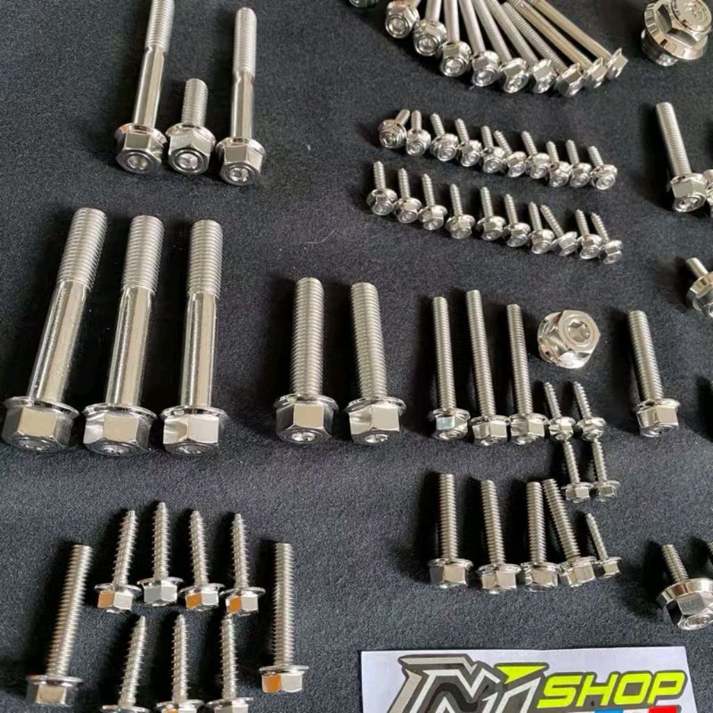 Paket Baut Fullset Stainless 2 Kunci Hexagon – Vario 160 - Image 4